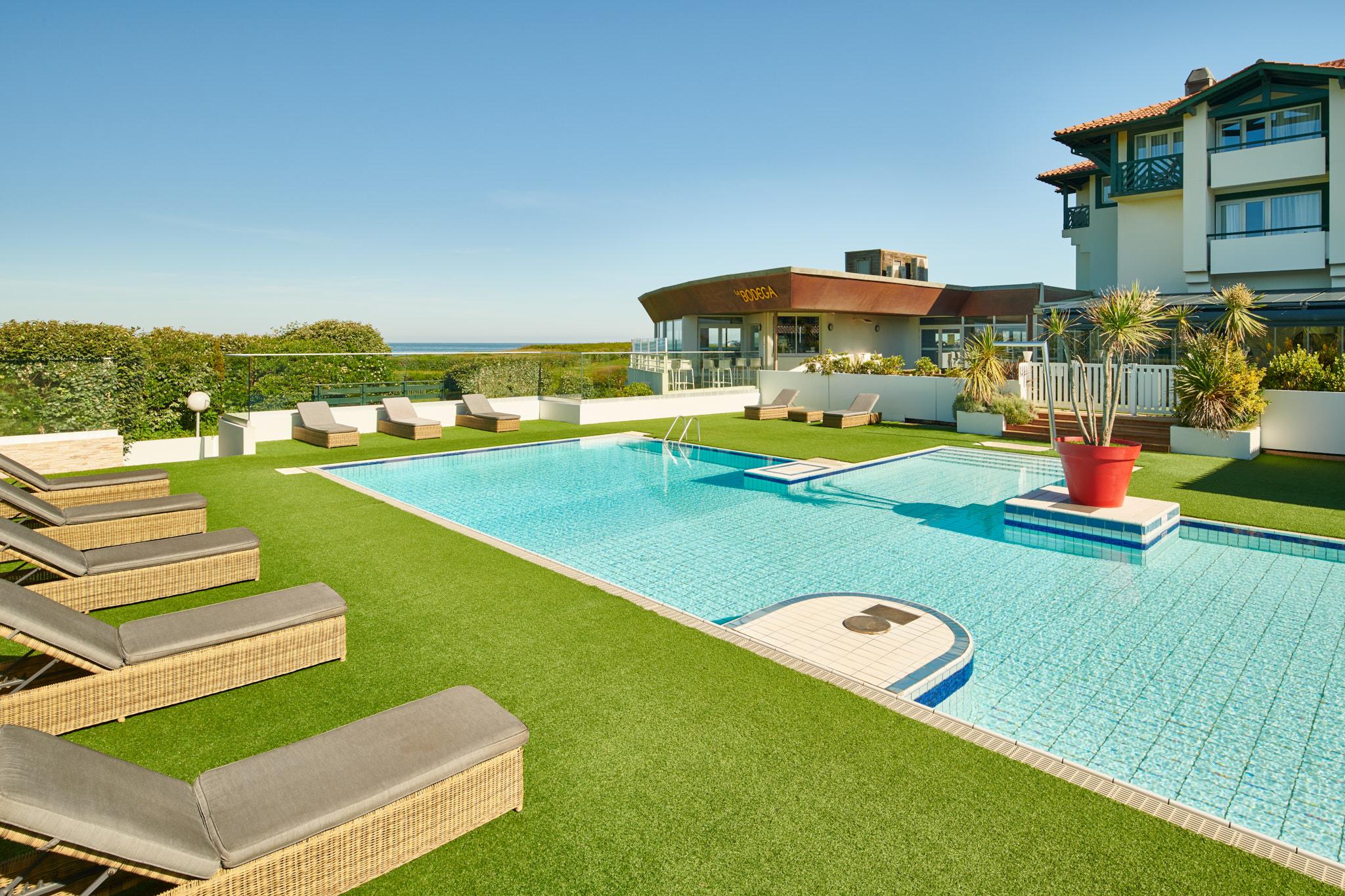 Hotel Atlanthal Anglet Esterno foto