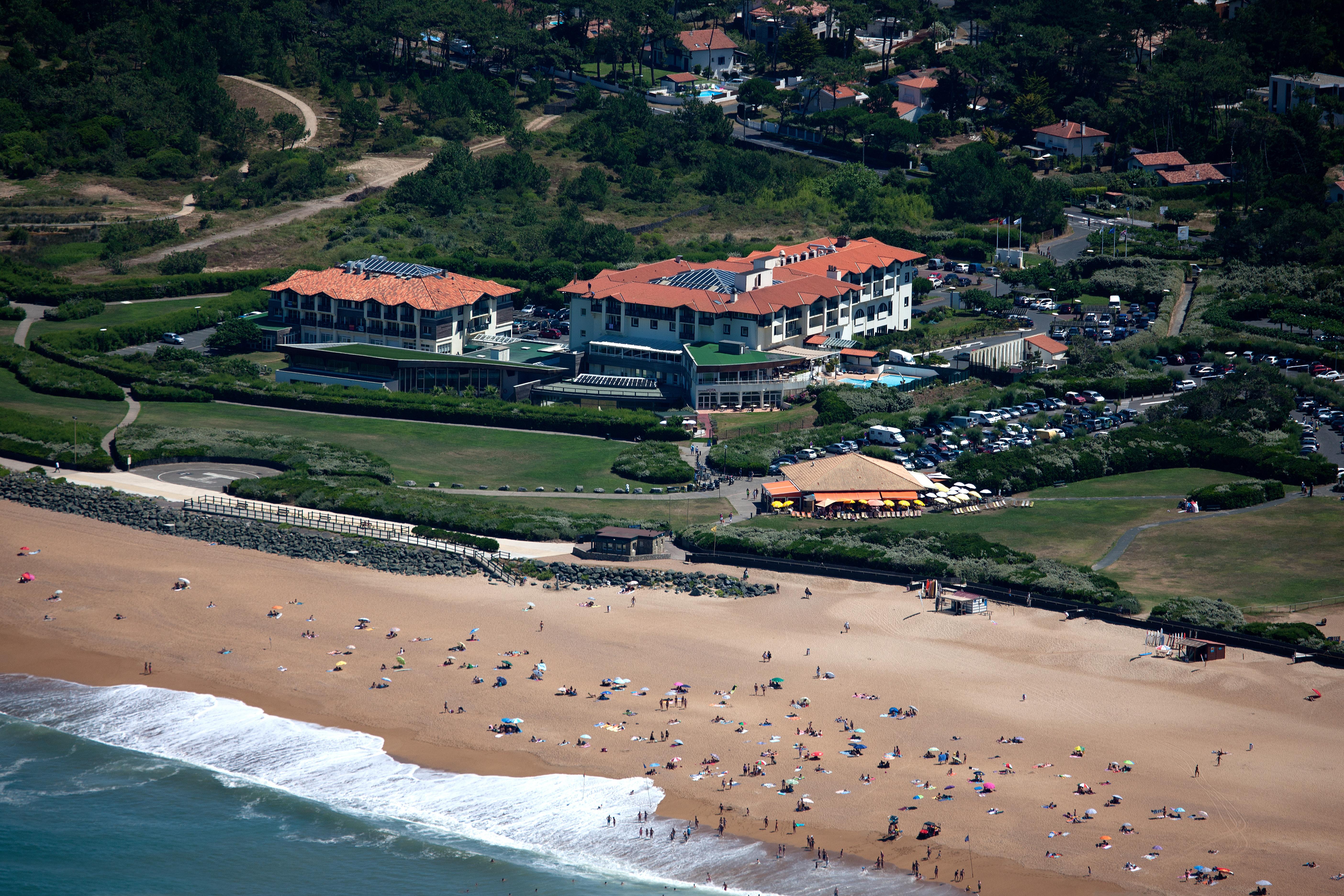 Hotel Atlanthal Anglet Esterno foto